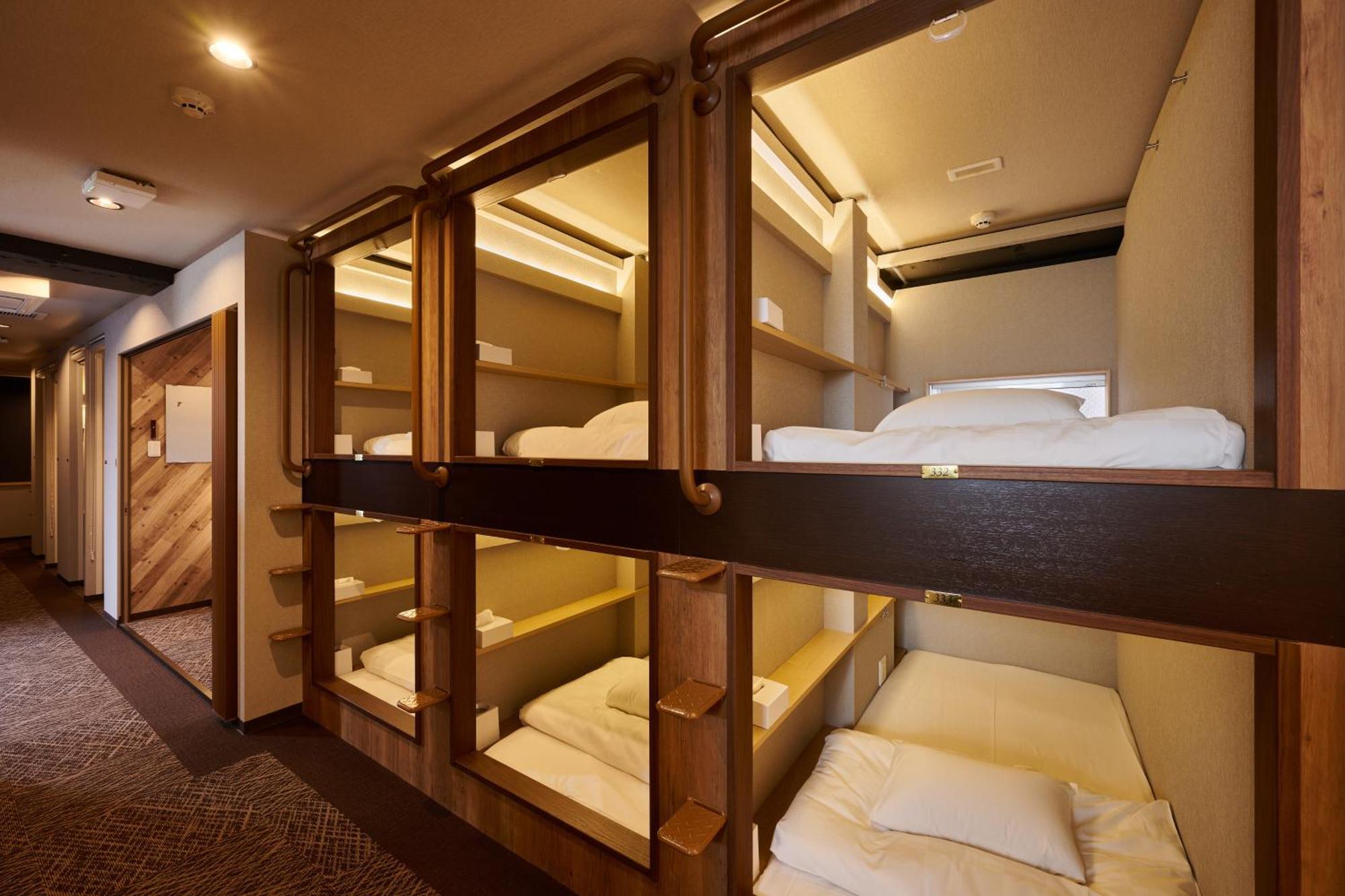 Capsule Hotel Continue Nijojokita Kyoto Exterior photo